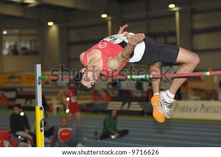 Athletics - high jump - Indoor Portugal Cup - road to 12th IAAF World Indoor Championships- Valencia 2008