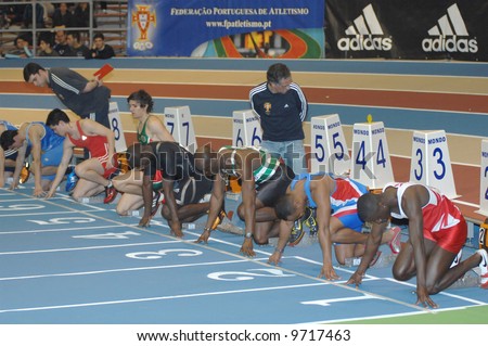 Athletics - 60 mts - Indoor Portugal Cup - road to 12th IAAF World Indoor Championships- Valencia 2008