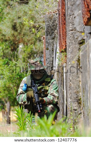 Military training combat - Cleaning urban areas