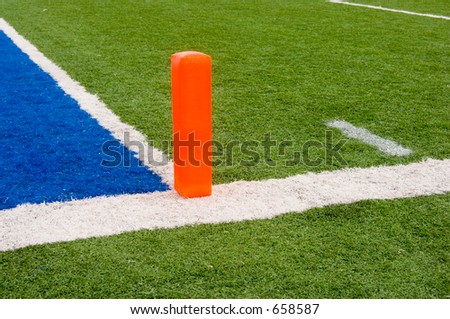 Football end zone (horizontal)