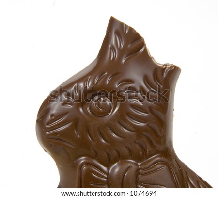 chocolate bunny no ears. chocolate bunny ears. unny