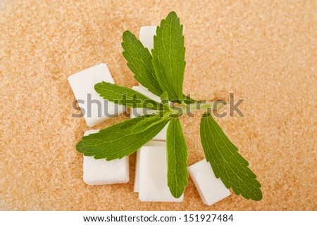 cane sugar,white sugar and stevia