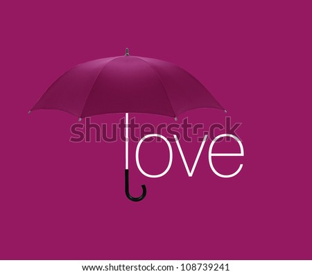 Umbrella inscription 