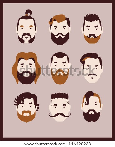 man fashion icon set vector eps 10 man fashion icon set vector eps 10