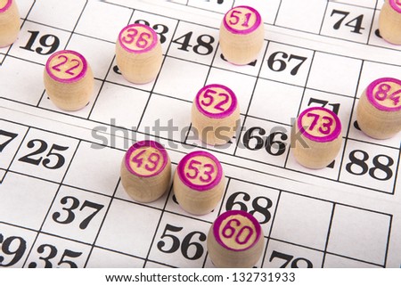 Bingo game background