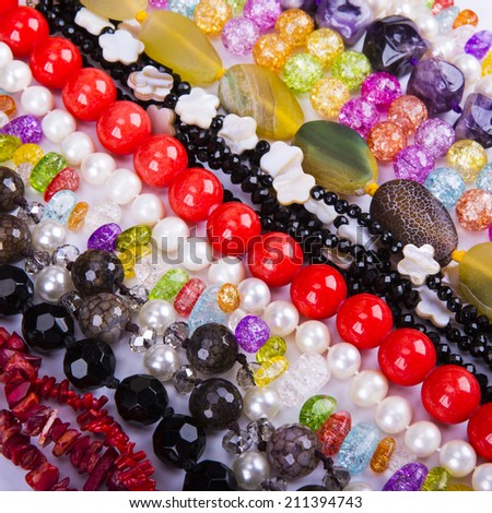 Background from beads