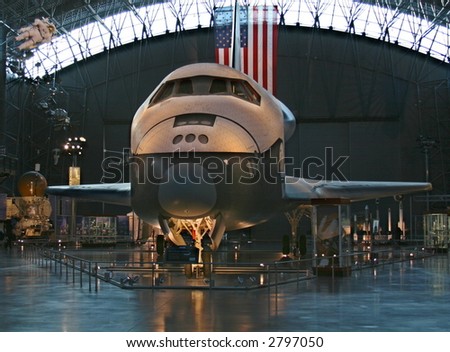 The Space Shuttle Enterprise at the National Air and Space Museum