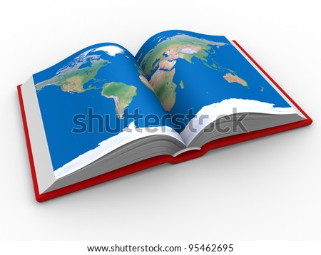 World Map Book