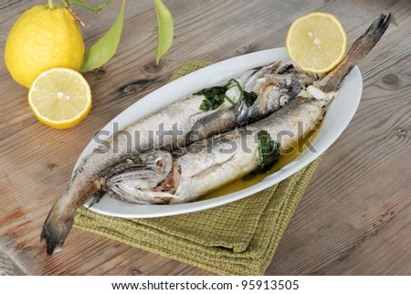 boiled cod