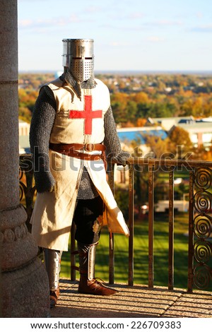 Medieval Knight on the Balcony
