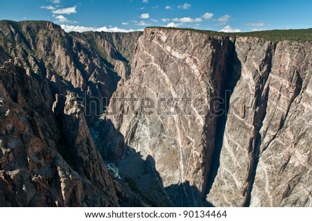 Painted Wall, Black Canyon of The Gunnison National Park