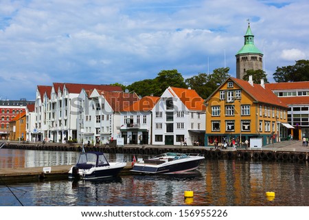 Stavanger Norway - architecture and travel background