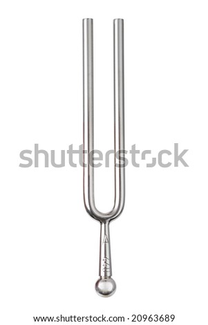 tuning fork clipart. Music tuning fork isolated