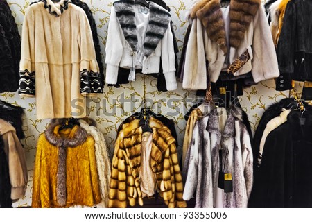 Clothing shop - fashion shopping background