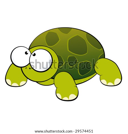 sea turtle cartoon. cute cartoon turtle
