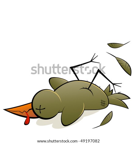 funny bird. stock vector : funny bird