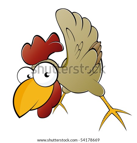 Chicken Cartoon Funny