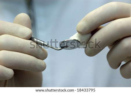 disinfection of dental tool