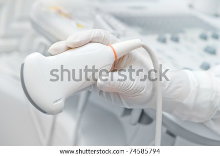 Ultrasound medical device for diagnostics