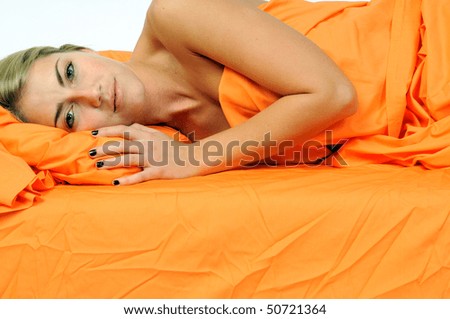 Orange Bed