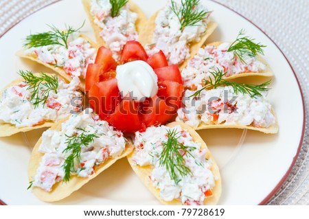 Crab Meat Appetizer