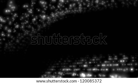 Dynamic light particle, abstract futuristic background.