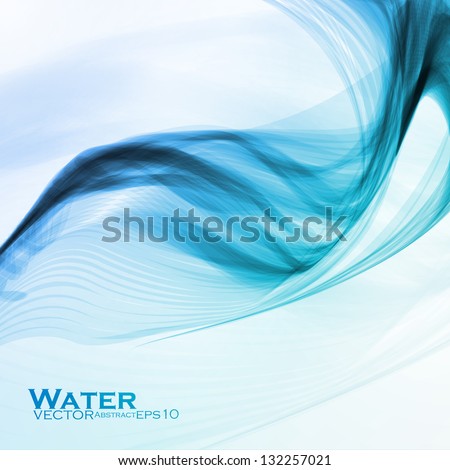 Abstract water background vector wave illustration eps10 Abstract water background vector wave illustration eps10