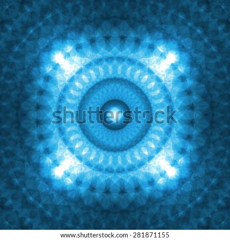 Abstract lines and light, futuristic digital background