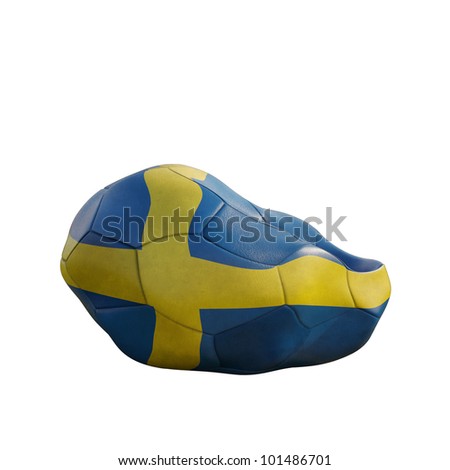 Deflated Soccer Ball