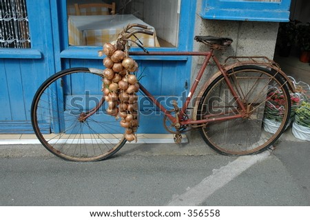 Bicycle in Roscoff, France