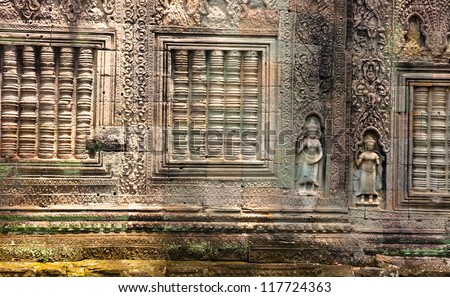Preah Khan,siem reap ,Cambodia, was inscribed on the UNESCO World Heritage List in 1992.