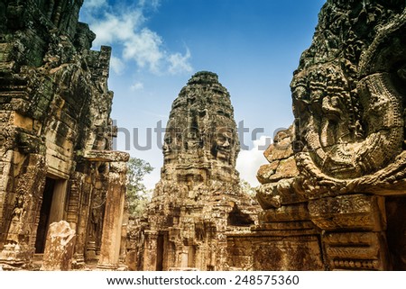 bayon ,siem reap ,Cambodia, was inscribed on the UNESCO World Heritage List in 1992.