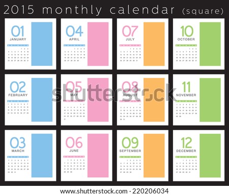 2015 monthly calendar vertical 2015 monthly calendar vertical
