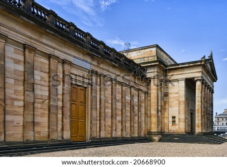 The National Gallery of Scotland, Edinburgh, Uk