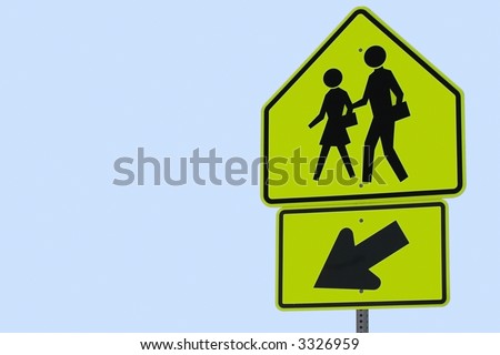 School Crossing Sign
