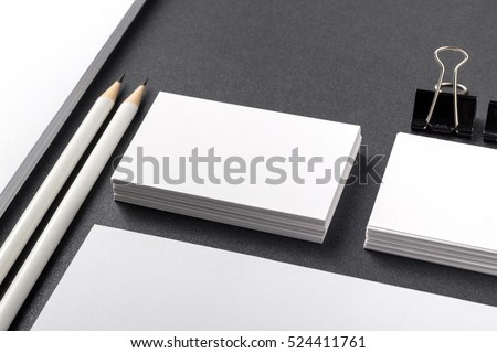 Photo of business cards. Template for branding identity. For graphic designers presentations and portfolios. Business Card, business, business, card, mock-up, mock up, mockup