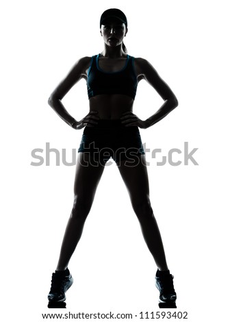 Girl Runner Silhouette