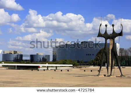 Square of the Three Powers brasilia city capital of brazil