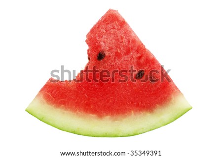 Bitten Watermelon