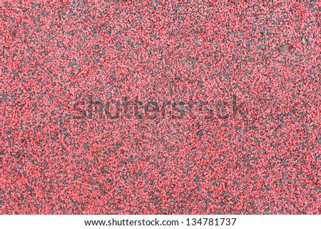 Black-red playground soft rubber surface