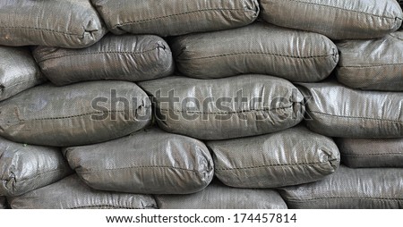 sand bags background, sand bags texture