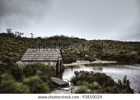 Cradle Mountain Boat shed