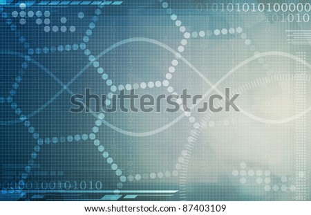 A Global Business Abstract Background Pattern Texture