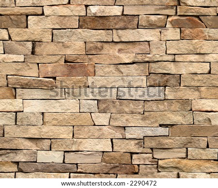 Seamless tiling stone wall. Part of a seamless tiling collection.