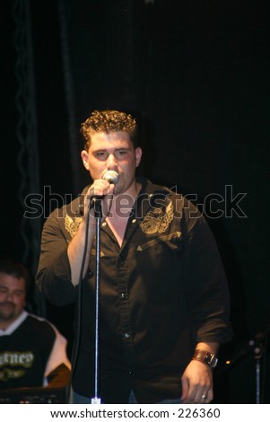 Country music star Josh Gracin In concert at Ocoee River days on 9-25-2004