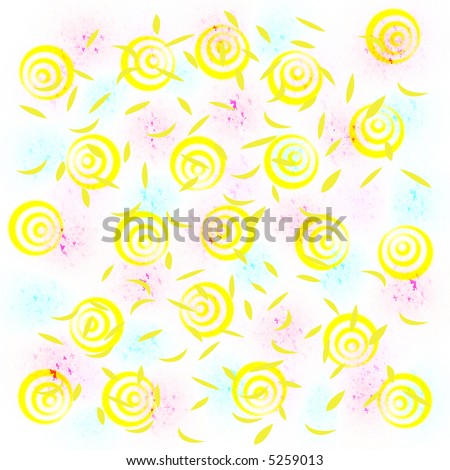 clip art balloons and confetti. stock photo : party alloons