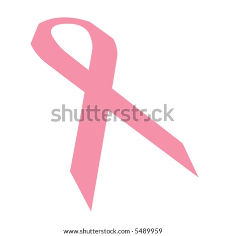 breast cancer ribbon background. stock photo : reast cancer awareness pink ribbon on white ackground