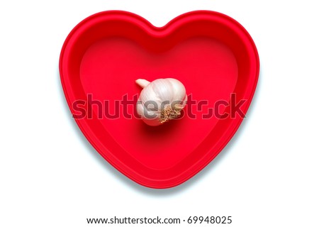 garlic heart