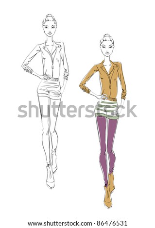 Fashion Illustration Woman