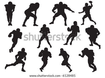 stock vector : Silhouette of